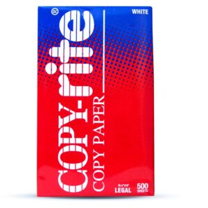 Copy-Rite Printing Paper - Legal Sized Paper (500 pages per ream)