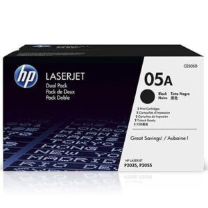 HP 05A Black Original LaserJet Toner Cartridge