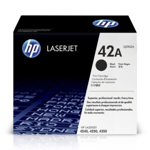 HP 42A Black Original LaserJet Toner Cartridge