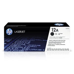 HP 12A Black Original LaserJet Toner Cartridge