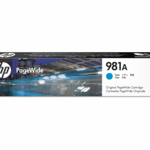 HP 981A Cyan Original PageWide Cartridge (Special Order)