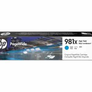 HP 981X High Yield Cyan Original PageWide Cartridge (Special Order)
