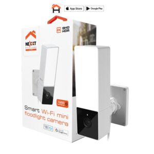 Nexxt Smart Wi-Fi mini floodlight camera