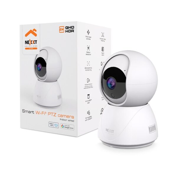 Nexxt Smart Wi-Fi® PTZ camera - Indoor wired RJ45