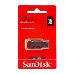 SanDisk 16GB Cruzer Blade USB Flash Drive