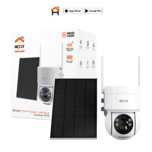 Nexxt Home Smart Wi-Fi Solar Camera - Outdoor PTZ