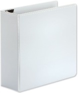 Vu Binder 3" White "D" Ring