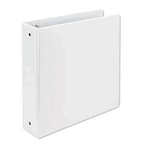 Challenge VU 2" Binder with Inner Pockets - White D Ring