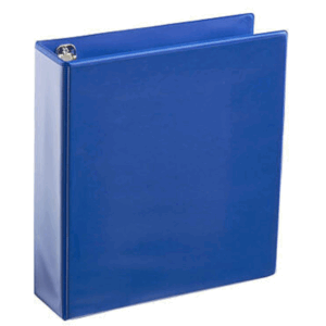 Challenge VU 2" Binder with Inner Pockets - Blue