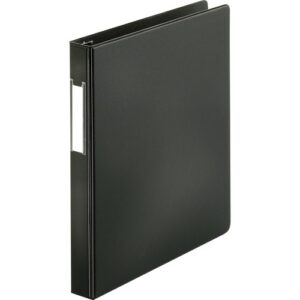 Challenge VU 1" Binder with Inner Pockets - Black
