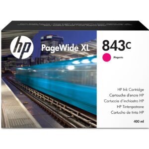 HP 843C 400ml Magenta Ink Cartridge