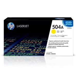 HP 504A Yellow LaserJet Toner