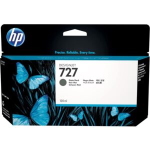 HP 727 130ml Matte Black Ink Cartridge