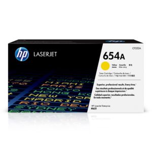 HP 654A Yellow Toner