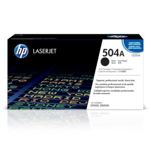 HP 504A Black LaserJet Toner