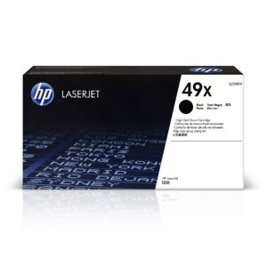 HP 49X Black Original LaserJet Toner Cartridge