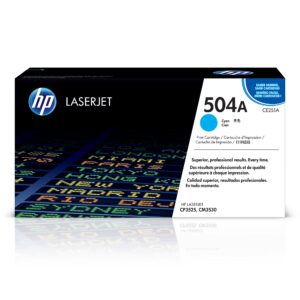 HP 504A Cyan LaserJet Toner