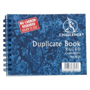 Challenge Duplicate Book 8 x 5" Duplicate - 50sht