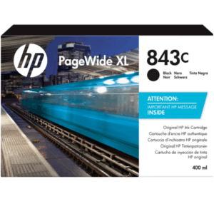 HP 843C 400ml Black Ink Cartridge