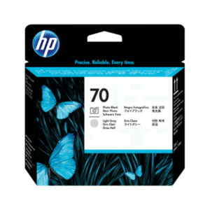 HP 70 Photo Black and Light Grey Printhead