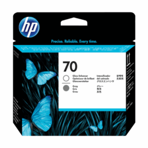 HP 70 Gloss Enhancer and Grey Printhead