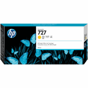 HP 727 300ml Yellow Ink Cartridge