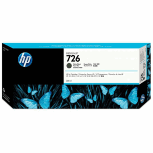 HP 726 300ml Matte Black DesignJet Ink Cartridge