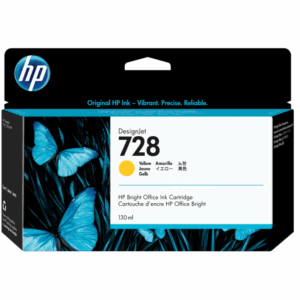 HP 728 130ml Yellow Ink Cartridge