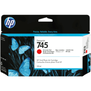HP 745 130ml Chromatic Red DesignJet Ink Cartridge