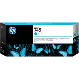 HP 745 300ml Cyan DesignJet Ink Cartridge