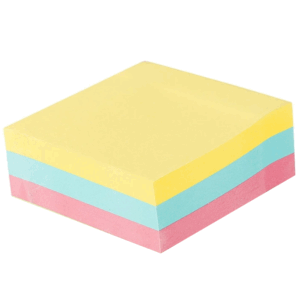 Stick'N 3 x 3" Pastel Assorted Colours (3 Assorted Colours)