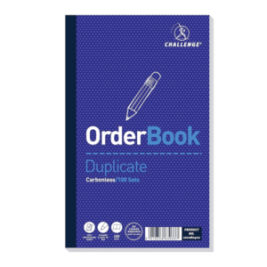Challenge Order Book 8 x 5" Duplicate - 50sht