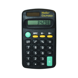Oxford Basic Calculator Black