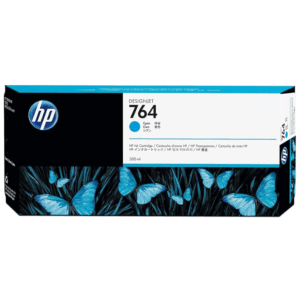 HP 764 300ml Cyan Ink Cartridge