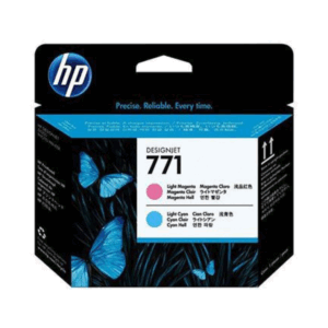 HP 771 Magenta and Light Cyan DesignJet Printhead