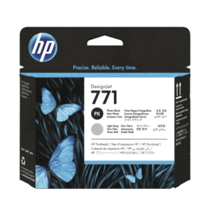 HP 771 Photo Black and Light Grey DesignJet Printhead