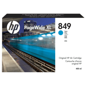 HP 849 400ml Cyan PageWide XL Ink Cartridge