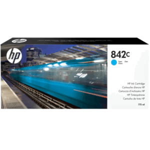 HP 842C 775ml Cyan Ink Cartridge
