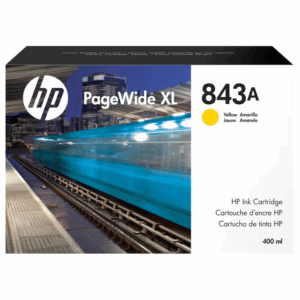 HP 843A 400ml Yellow Ink Cartridge