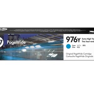 HP 976Y Cyan Extra High Yield PageWide Ink Cartridge