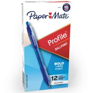 Papermate Profile Retractable Blue