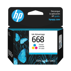 HP 668 Tri-Color Ink Cartridge
