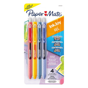 Papermate Retractable Gel Fashion 4 Colours