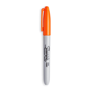 Sharpie Felt Tip Marker Fine Point Orange
