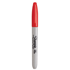 Sharpie Felt Tip Marker Extra Fine Point Red