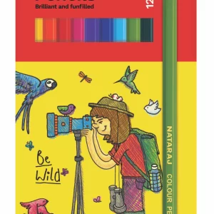 Nataraj Colour Pencils Full Size 12ct w/sharpener