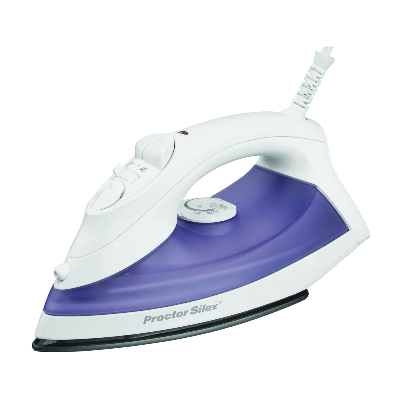 Proctor Silex 17201 PS Non-Stick Iron with/Vertical Steam (Blue)