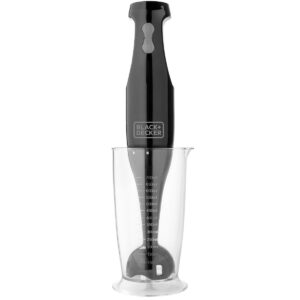 Black+Decker HB2400B Hand Blender w/Cup 200W (Black)
