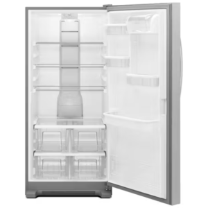 Whirlpool WSR57R18DM 18cft SideKicks® All-Refrigerator with LED Lighting (Stainless Steel)