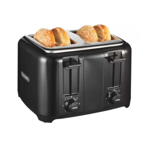 Proctor Silex 24215G 4 Slice Toaster (Black)